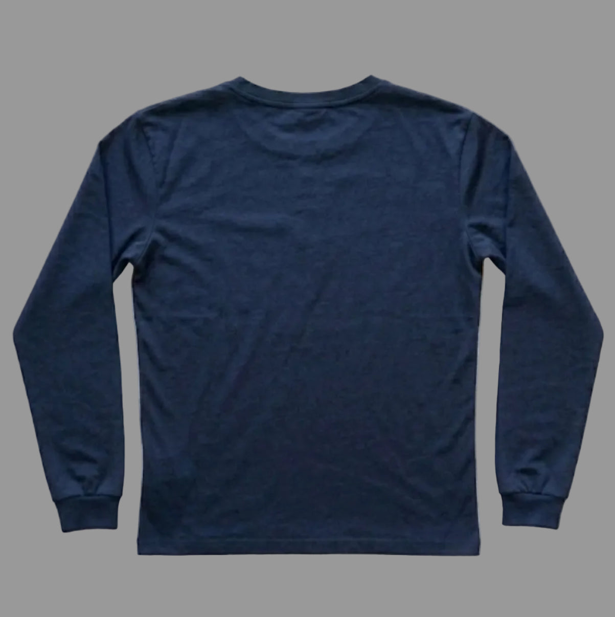 Giovenes Classic Slim-fit Navy Blue Henley