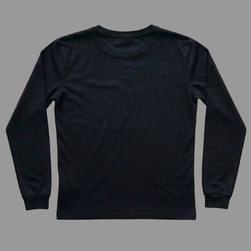 Giovenes Classic Slim-fit Black Henley